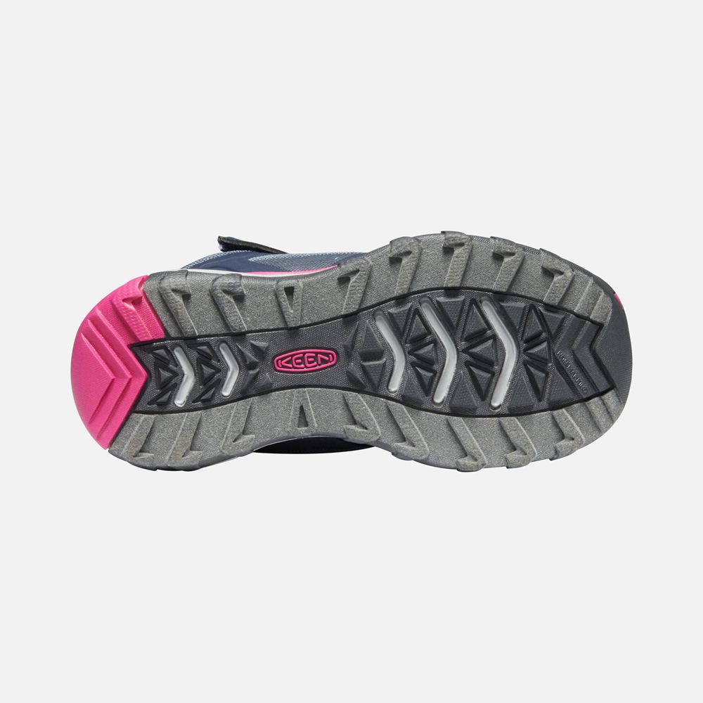 Keen Vandringskängor Barn Blå/Rosa - Terradora Ii Waterproof - 234705QIJ